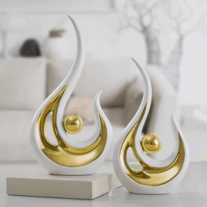 Alternative view of Handgefertigte Keramik-Ornamente im Modern Nordic Stil